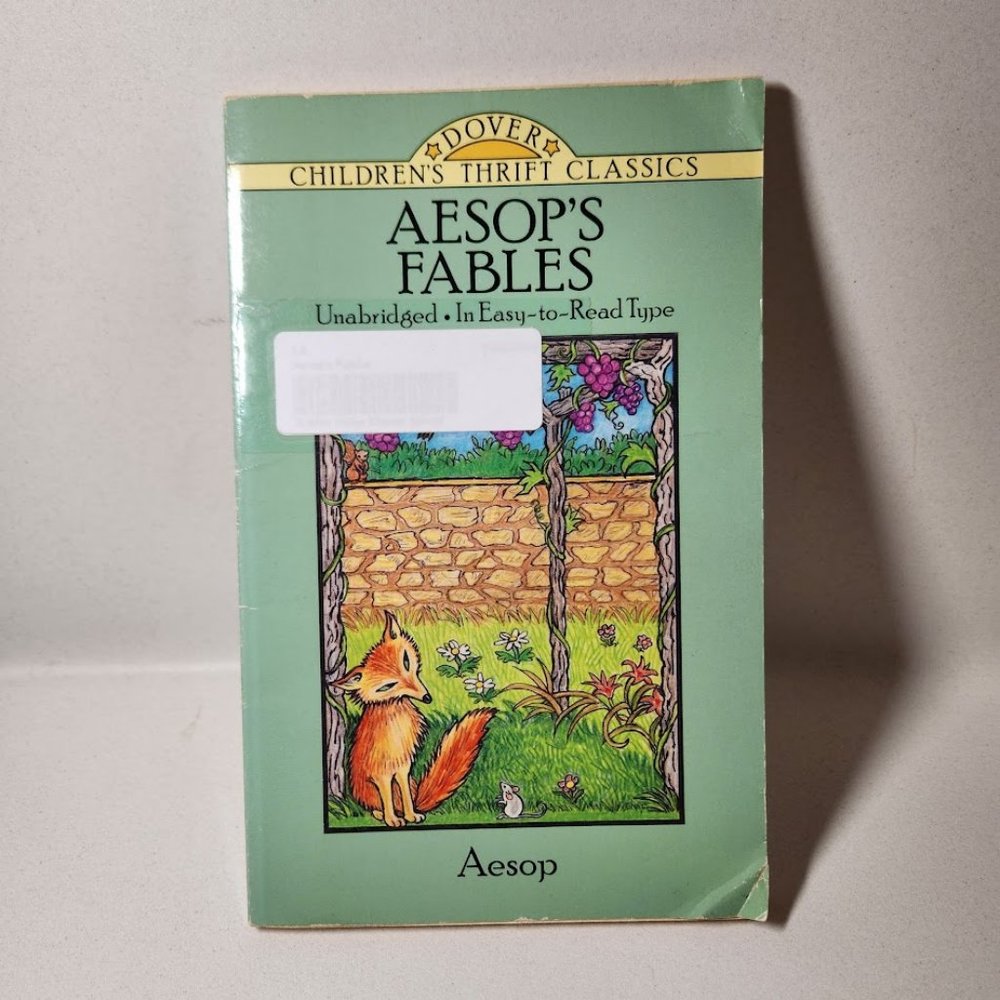 Aesop's Fables Dover Children's Thrift Classics Paperback Book 1994